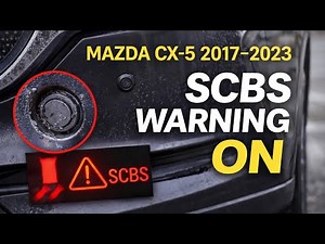 SCBS Warning Light On? Fix Your CX-5 Fast