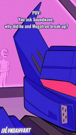 Transformers Soundwave Earthspark Multiverse: Funny Sketch Digital Art