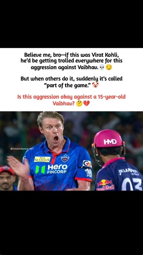 Kyle Jamieson aggression against 15-Year-Old Vaibhav 🤯🤔
