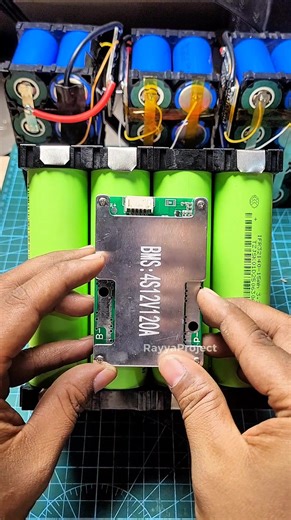 Installing BMS for 12.8V 4s LiFePO4 Battery