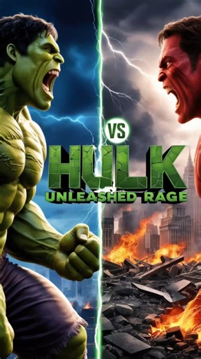 Hulk Unleashed: Epic Rage and Power Showdown! #marvel #hulk
