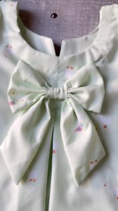 Bow for frock/sewing hacks #bow #jeans #pants #dresses #fashion #fashionstyle #fashionblogger #designerwear #design #trending #blue #style #stylish #viralpost #fb #share #photochallenge | Design Catchup