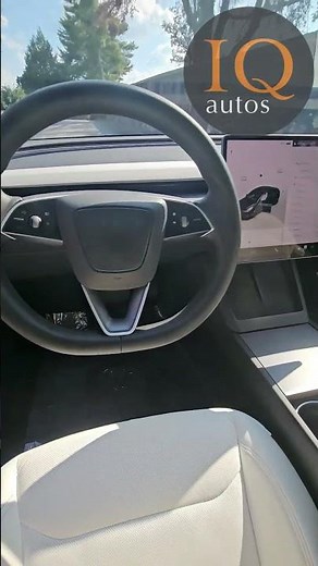 2025 Stealth Grey Tesla Model 3 Long Range Interior Walk Around | @IQautos