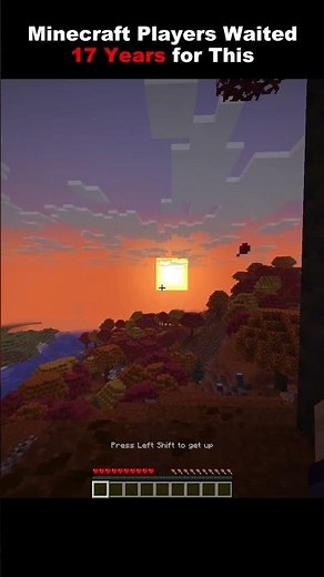 Minecraft Players Waited 17 Years for This #minecraft #shorts