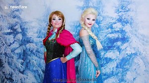 Norwegian makeup artist turns her sister into Anna from ‘Frozen’ in time for the film's release