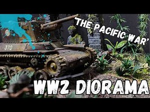 How to build a WW2 Japanese Type 1 Tank Diorama!!