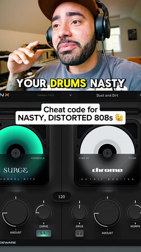 FUSION X is the perfect effect plugin for distorted 808s & drums 🔥 #producertok #musicproduction #producer #vst #musicproducer