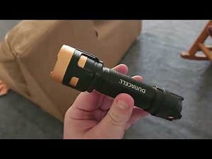 Duracell 2500 Lumens Variable Focus LED Flashlight w/AA Batteries