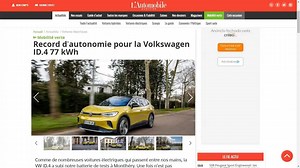 VW ID.4 Beats Tesla Model Y Long Range In French Range Test