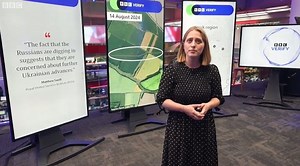 ウクライナが越境攻撃で前進、ロシアは塹壕を設置　衛星画像や動画でわかること - BBCニュース
