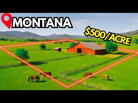 12 Dirt-Cheap RANCHES in Montana for Sale (with Acerage)