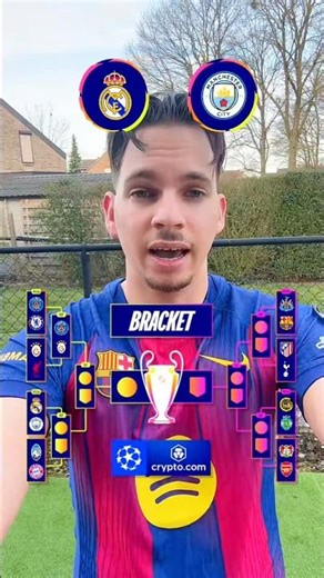 MY CHAMPIONS LEAGUE PREDICTION!😱