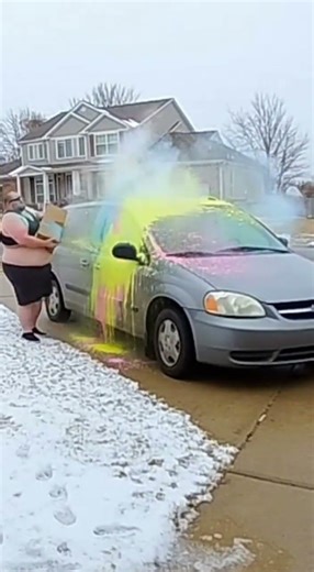 Triple Paint Porch Surprise 😳 (Caught on Ring Camera)