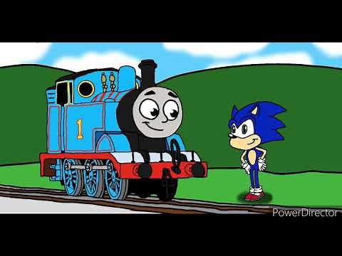 Thomas the Tank Engine meets Sonic the Hedgehog