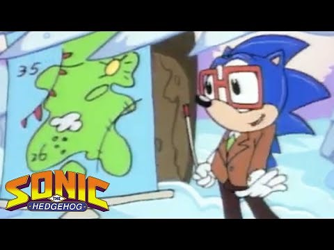 The Adventures of Sonic The Hedgehog: Sno Problem | Classic Cartoons For Kids