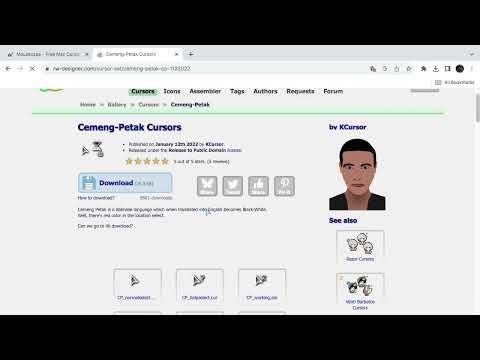 HOW TO GET CUSTOM CURSOR ON ANY MACBOOK! (un edited)