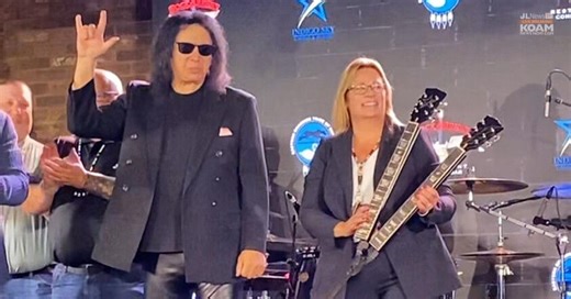 Rock Legend Gene Simmons of Kiss, celebrates opening of Rock & Brews restaurant at Indigo Sky Casino