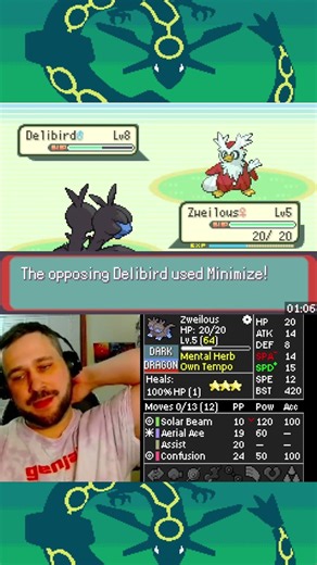 Keep Minimizing #kaizoironmon #pokemon #gaming #nuzlockerandomizer