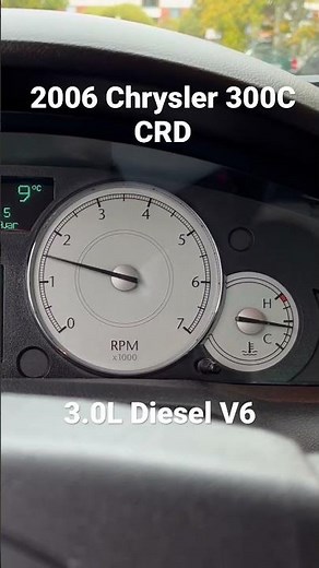Chrysler 300C V6 Diesel Sound