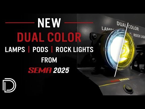 Introducing the New Dual Color Lighting Lineup from SEMA 2025 | Diode Dynamics