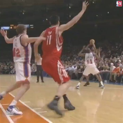 When 5'9" Nate Robinson gave a whole new meaning to '𝑹𝒆𝒂𝒄𝒉𝒊𝒏𝒈 𝒏𝒆𝒘 𝒉𝒆𝒊𝒈𝒉𝒕𝒔' against a 7'6" Yao Ming! 🤯🚫 #NBADefenseWeek | NBA