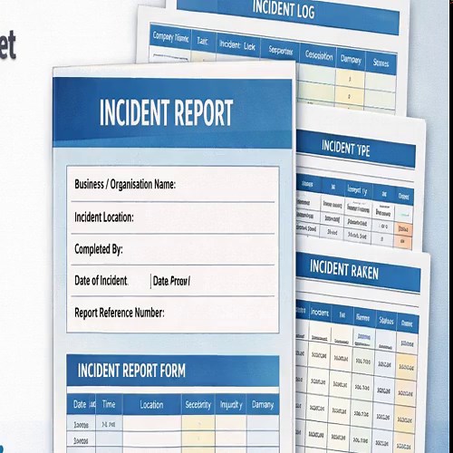 Workplace Incident Report Form Template | Editable Excel Spreadsheet (digital Download) - Etsy