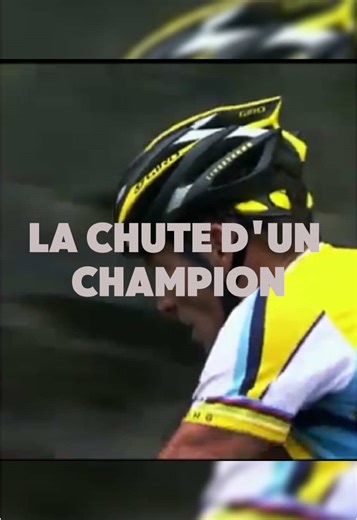 La chute d’un champion. #sport #cyclisme