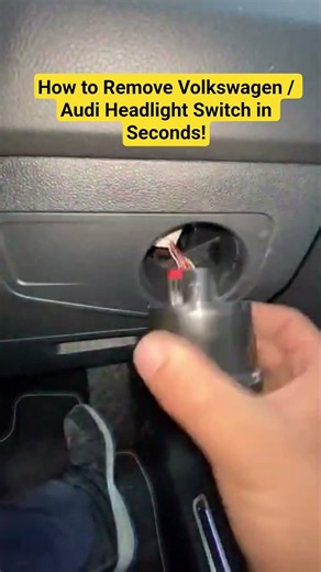 The Secret Trick to Removing Your Headlight Switch! 🚗