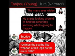 Demon tanjirou x daki // one-shot // texting story //