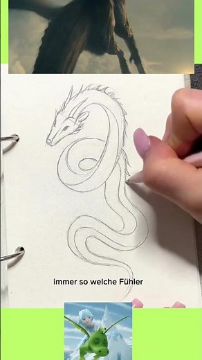 Dragon Drawing Tutorial - Learn to Draw #shorts #drawing #drawingtutorial #zeichnen #draw #art