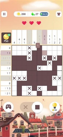 Nonogram Chapter 4: Puzzle 52/100, My 205th Puzzle, Unedited Version