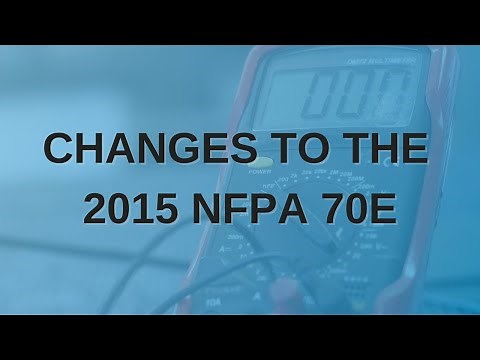 Changes to the 2015 NFPA 70E w/ TPC Online Webinar | TPC Training