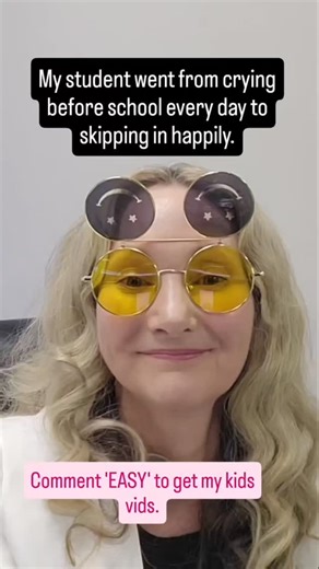 My student went from crying before school every day to skipping in happily. They didn’t need therapy sessions or a different school teacher. The reality is, your child can unlearn anxiety and become confident by learning 8 steps. Just like kids need to be taught how to read, they need to be taught how to flip anxiety. You can get the exact strategies your child needs in my videos that I made for kids. They’ve already helped kids in 154 countries so I’m very confident they will help you. Comment 