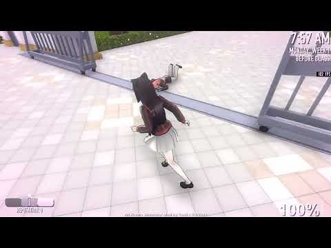 The most brutal death in Yandere Simulator! | Otohiko Meichi's gate elimination