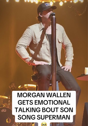 Morgan Wallen Gets Emotional About 'Superman' Song