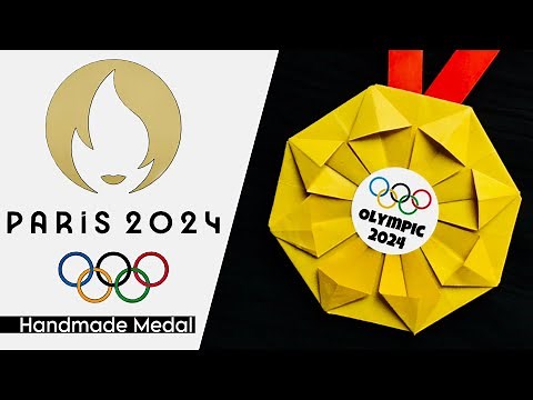 DIY Olympic Gold Medal Made of Paper - EASY Step-by-Step Tutorial / origami Olympic Gold Medal