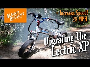 How to upgrade THE LECTRIC XP! mod and increase speed! cheap electric bike