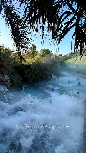 Cascate del Mulino: Sorgenti Termali Toscane