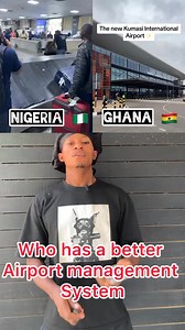 Who has a better Airport management system, Ghana 🇬🇭 or Nigeria 🇳🇬 #nigeria #ghana #ComparedAndRated #ComparisonTime #WhichOneWins #HeadToHeadComparison #SideBySideComparison | Kofi Drek