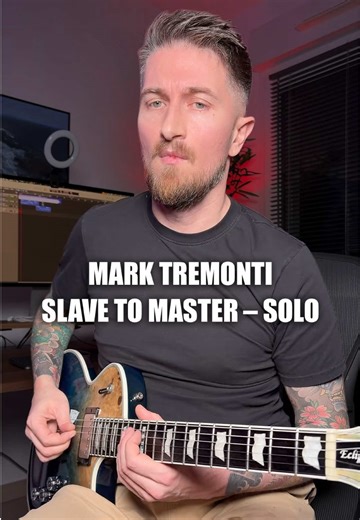 Mark Tremonti’s section of the guitar solo from Slave To Master by @Alter Bridge . #guitartok #guitarsolo