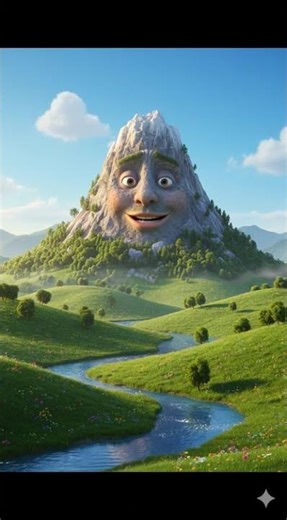 Nature’s Secret to Peace ✨ #shortsvideo2026 #shorts #toonpulse #mountainmagic #natureanimation