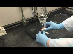 Performing a Liquid-Liquid Extraction Using a Separatory Funnel