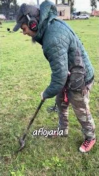 Antes que me digan que no tapo los pozos miren bien son 💩 de caballo 🤣 #metaldetecting