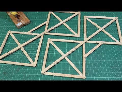 Making popsicle stick bridge #229