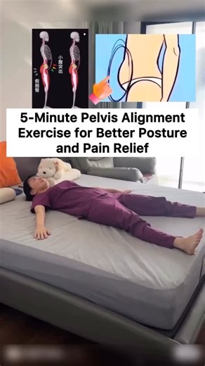 eco.tonic | Wellness & Vitality on Instagram: "5-Minute Pelvis Alignment Exercise for Better Posture and Pain Relief 👉🏻If the exercises don’t help, buy a new device with a 50% discount — link in bio."