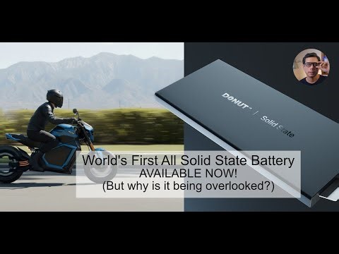 World's First Solid State Battery- Donut Labs CES 2026