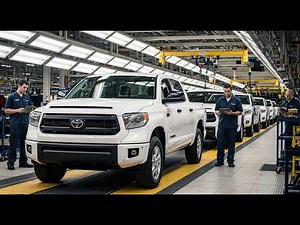 How Toyota Produces Tundra Pickups Daily | Inside U.S. Assembly Line (Full Process)