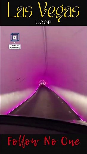 Tesla Tunnel Tour: High-Speed Drive Through Las Vegas Loop #ElonMusk #LasVegas #lasvegasloop