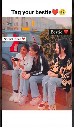 tag your bestie ❤️💞😚.. #bestie #trending #concept #bestfriend #bestfriendsforever