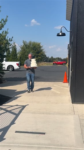 Wedding Cake Delivery!! #reelsinstagram #bakery #baker #cake #cakes #weddingcake #sweets #cakedecorating #fyp #explore #explorepage✨ | AREA 51 Cupcakery of Naperville